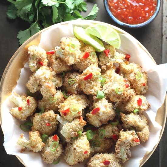 Salt & Pepper Cauliflower Bites