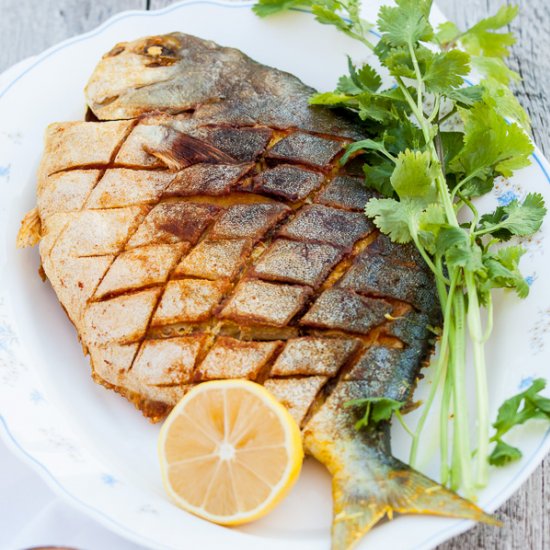 Bengali Style Fried Pomfret