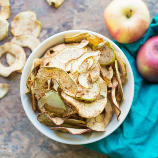 Raw Apple Chips