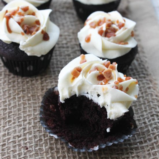 Chocolate Rum Cupcakes