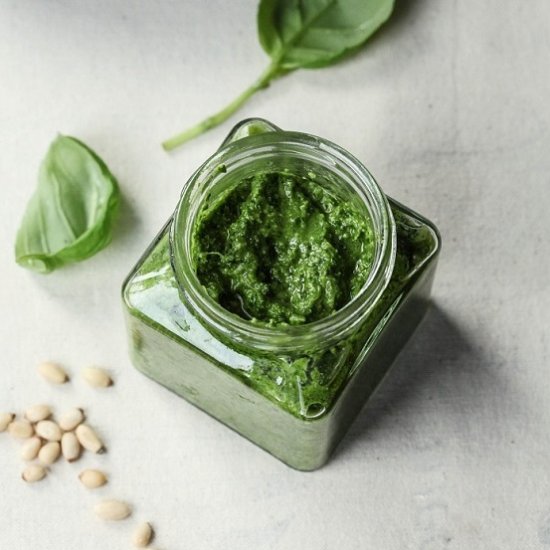 Kale and Basil Pesto