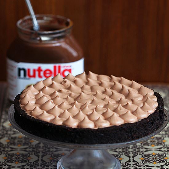 Nutella-Oreo Tart