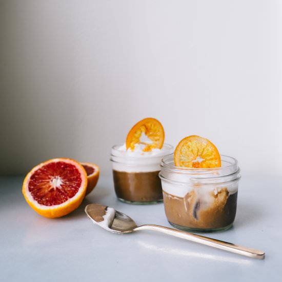 Chocolate Orange Pots de Creme