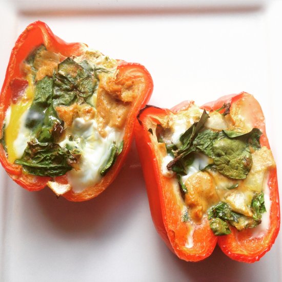 Breakfast Stuffed Bell Peppers