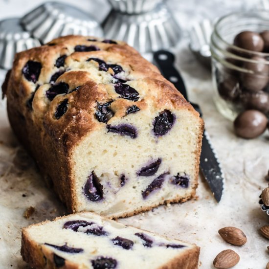 Concord Grape and Pear Bread