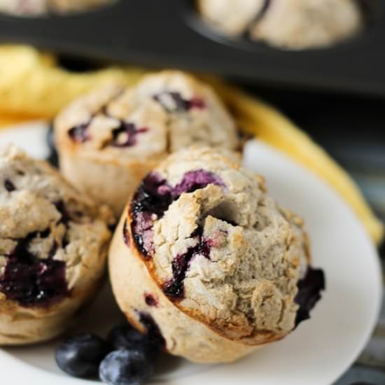 Blueberry Cardamom Muffins