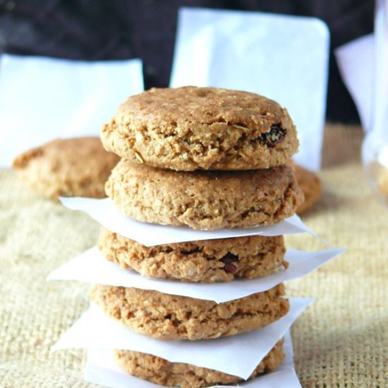 Oats and Raisins Cookies