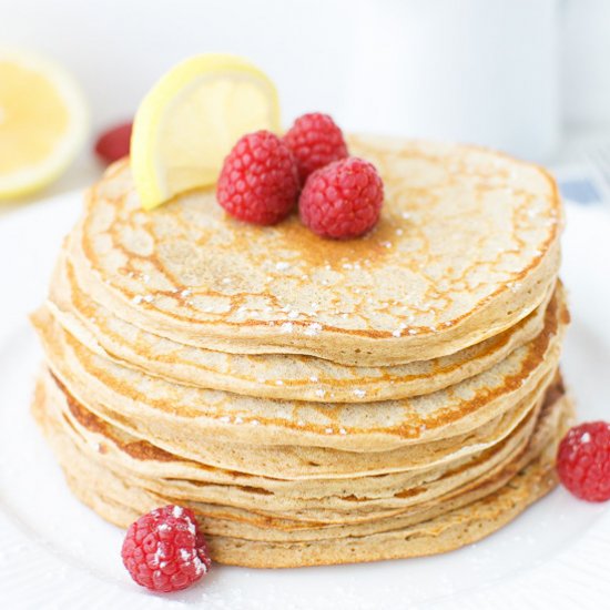 Lemon Curd Pancakes