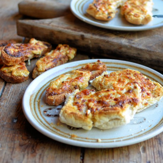 Potted Cheese Welsh Rarebit