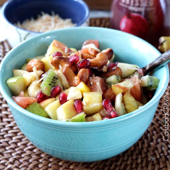 Tropical Winter Fruit Salad