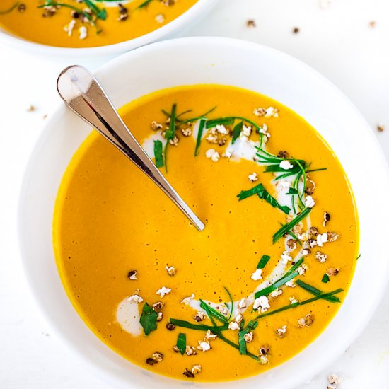 Thai Sweet Potato Soup