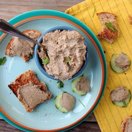 Mushroom Walnut Pate