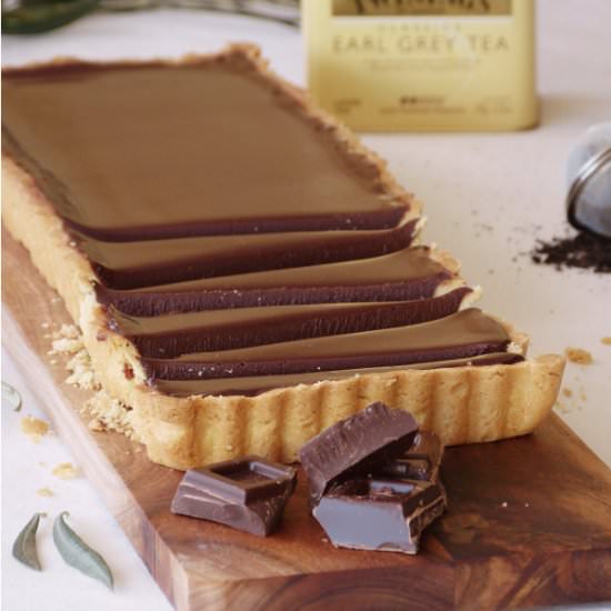 Earl Grey Chocolate Tart