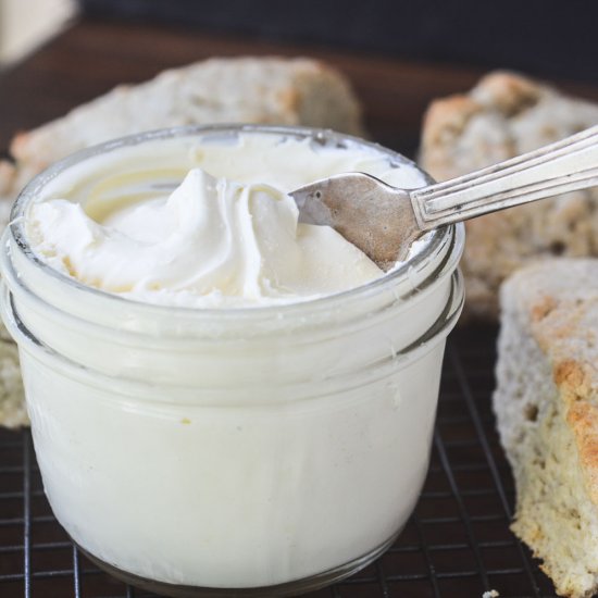 Homemade Clotted Cream