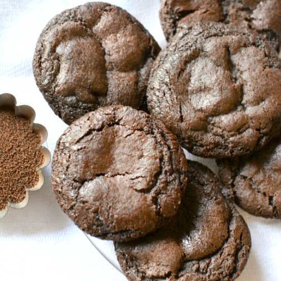 Chocolate Espresso Cookies