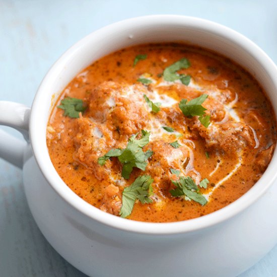 Restaurant style butter chicken