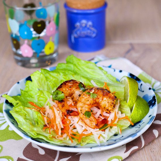 Lemongrass Grilled Shrimp