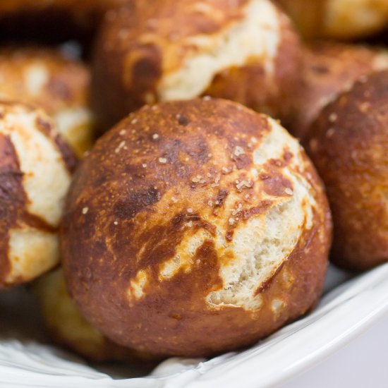 Soft Pretzel Buns