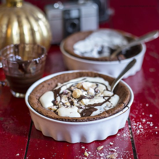 Easy Chocolate Soufflés