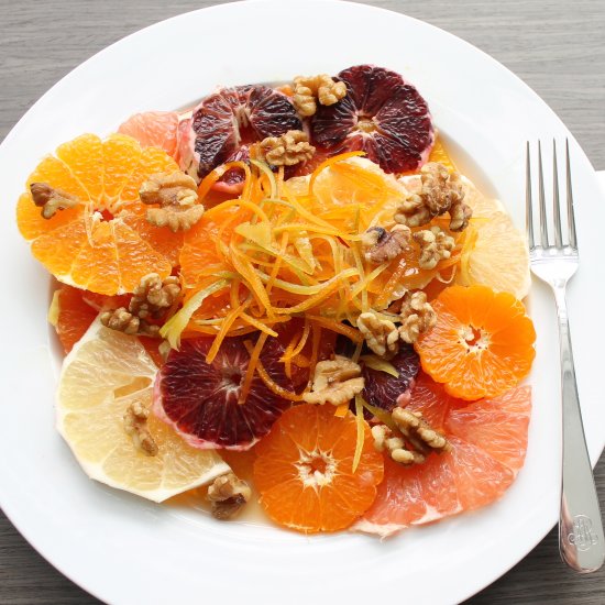 Colorful Winter Citrus Salad