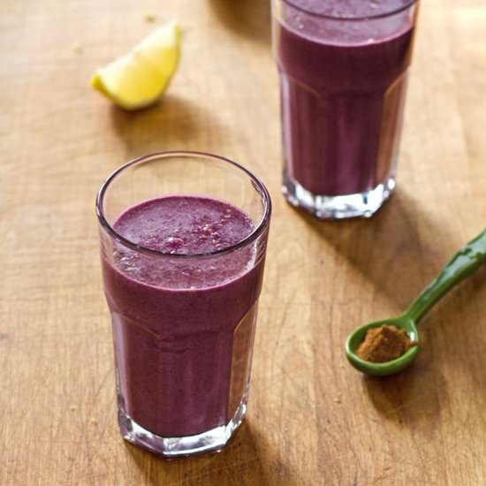 Paleo Blueberry Pie Smoothie