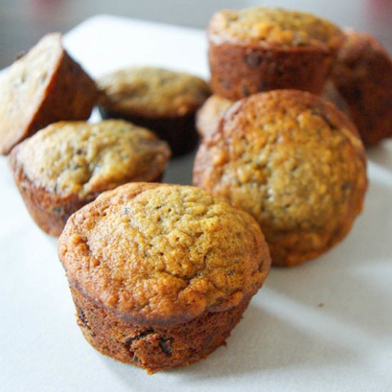 Banana Espresso Muffins