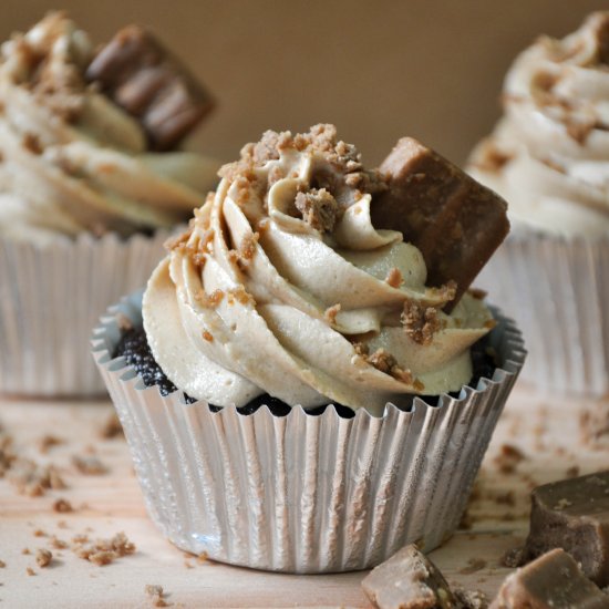 Choc Nut Cupcakes