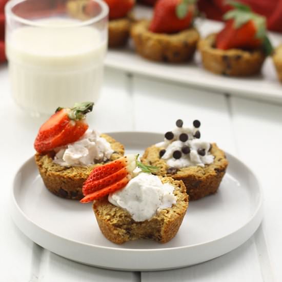 Paleo Chocolate Chip Cookie Cups