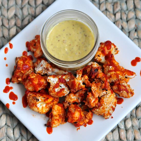 Cauliflower Sriracha Bites