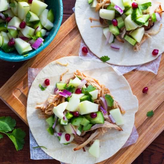 Cider Carnitas w Apple Salsa