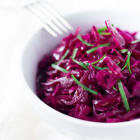 Easy Beet Sauerkraut