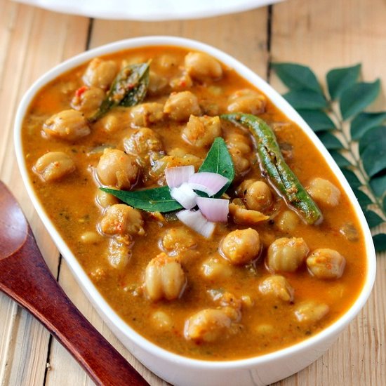 Kadala Curry/Chickpea Curry