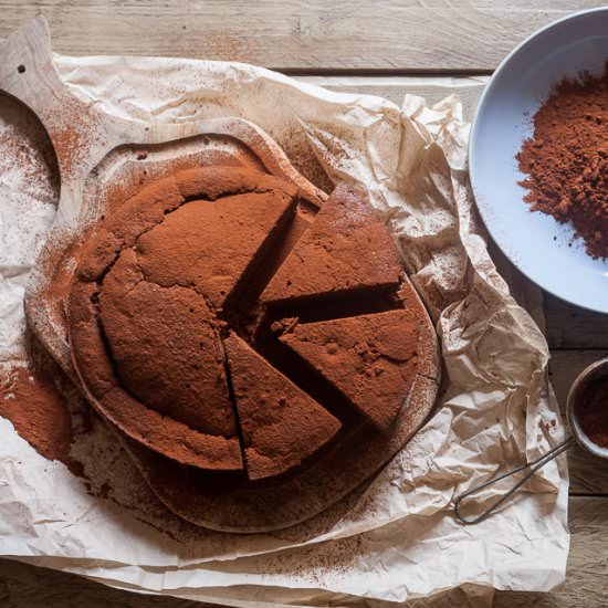 Chocolate Pumpkin Cake