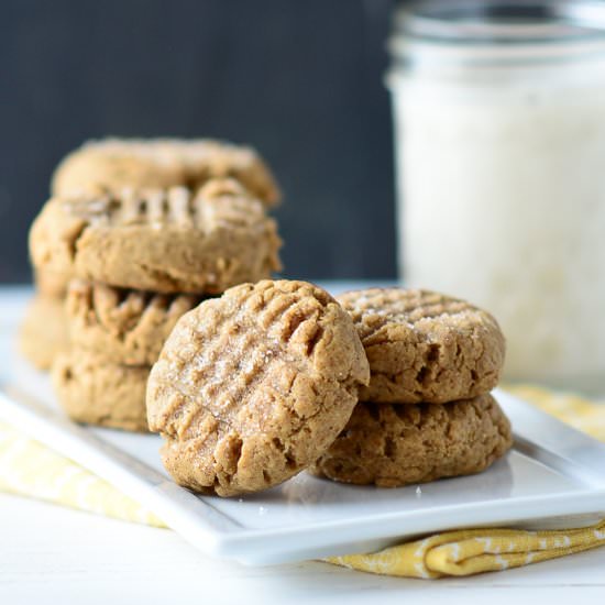 Almond Butter Banana Bread Cookies