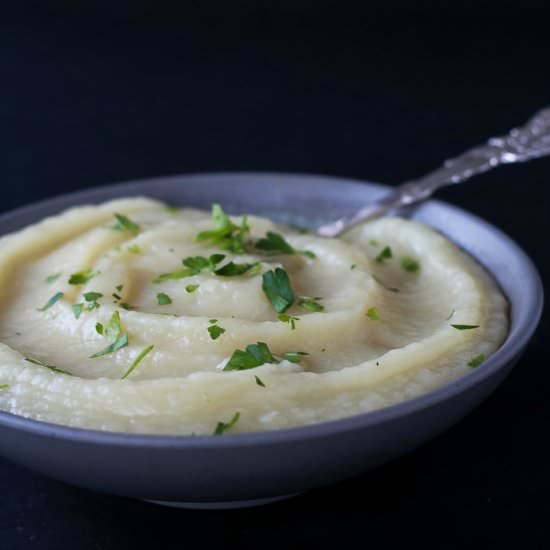 Creamy Rustic Parsnip Puree