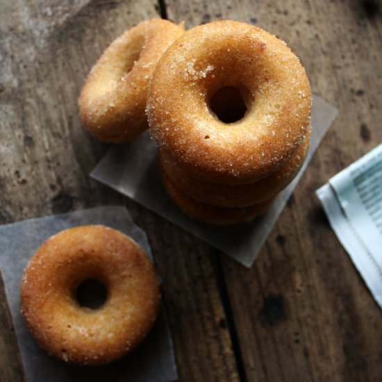 Cinnamon and Sugar Baked Donuts