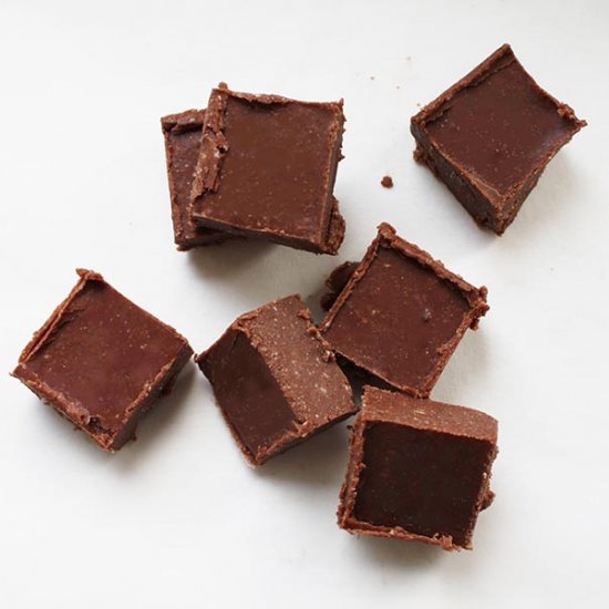 Chocolate and Cardamom Tahini Fudge