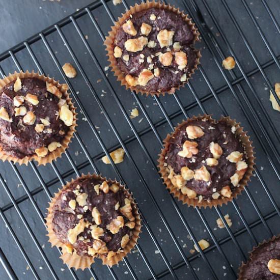 Banana-Nut Brownies (Gluten-free)