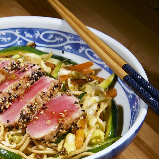 Seared Sesame Tuna Steak