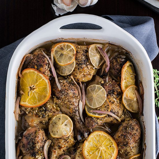 Citrus-Herbed Baked Chicken