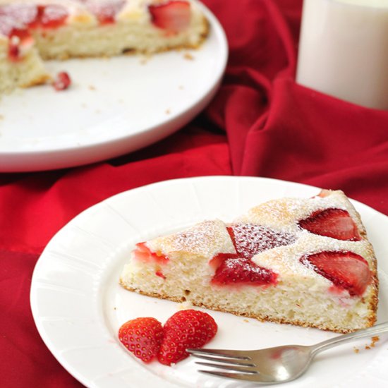 Strawberry Tea Cake