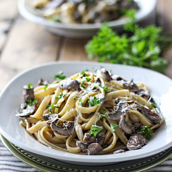 Mushroom Alfredo