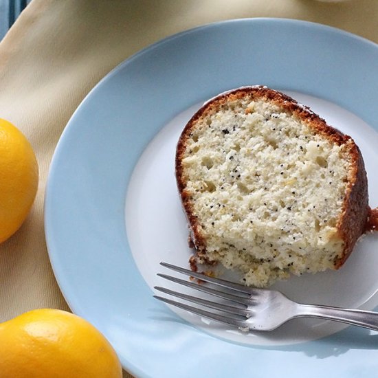 Meyer Lemon Poppy Seed Bundt