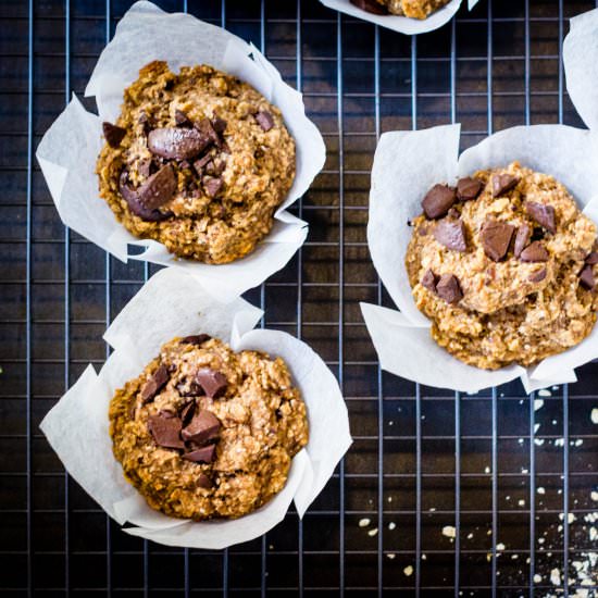 Banana Oat Muffins