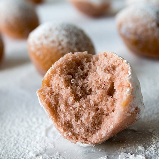 Valentine’s Day Tea Doughnut Holes