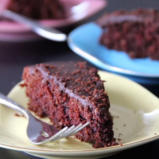 Chocolate Red Wine Cake