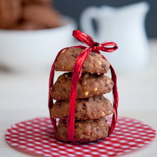 Chocolate and Hazelnut Cookies