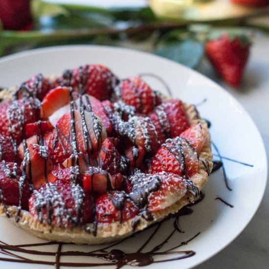 Strawberry Tart for Two