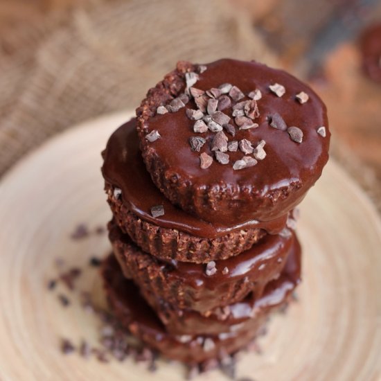 Raw Chocolate Hazelnut Brownies