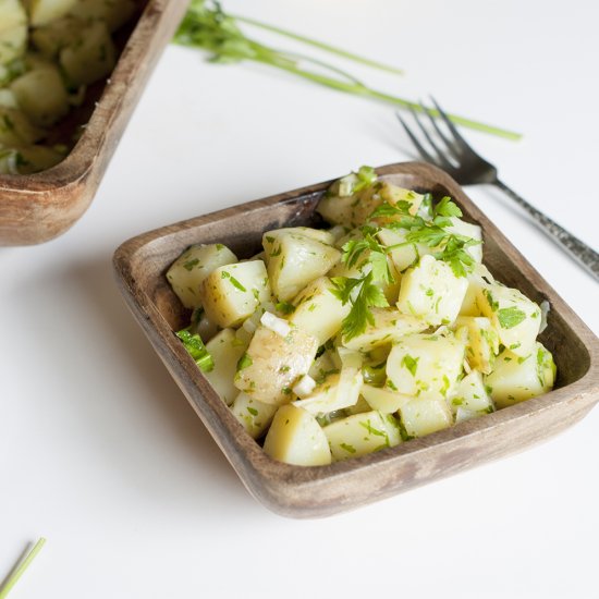 Fresh Lemon Parsley Potato Salad